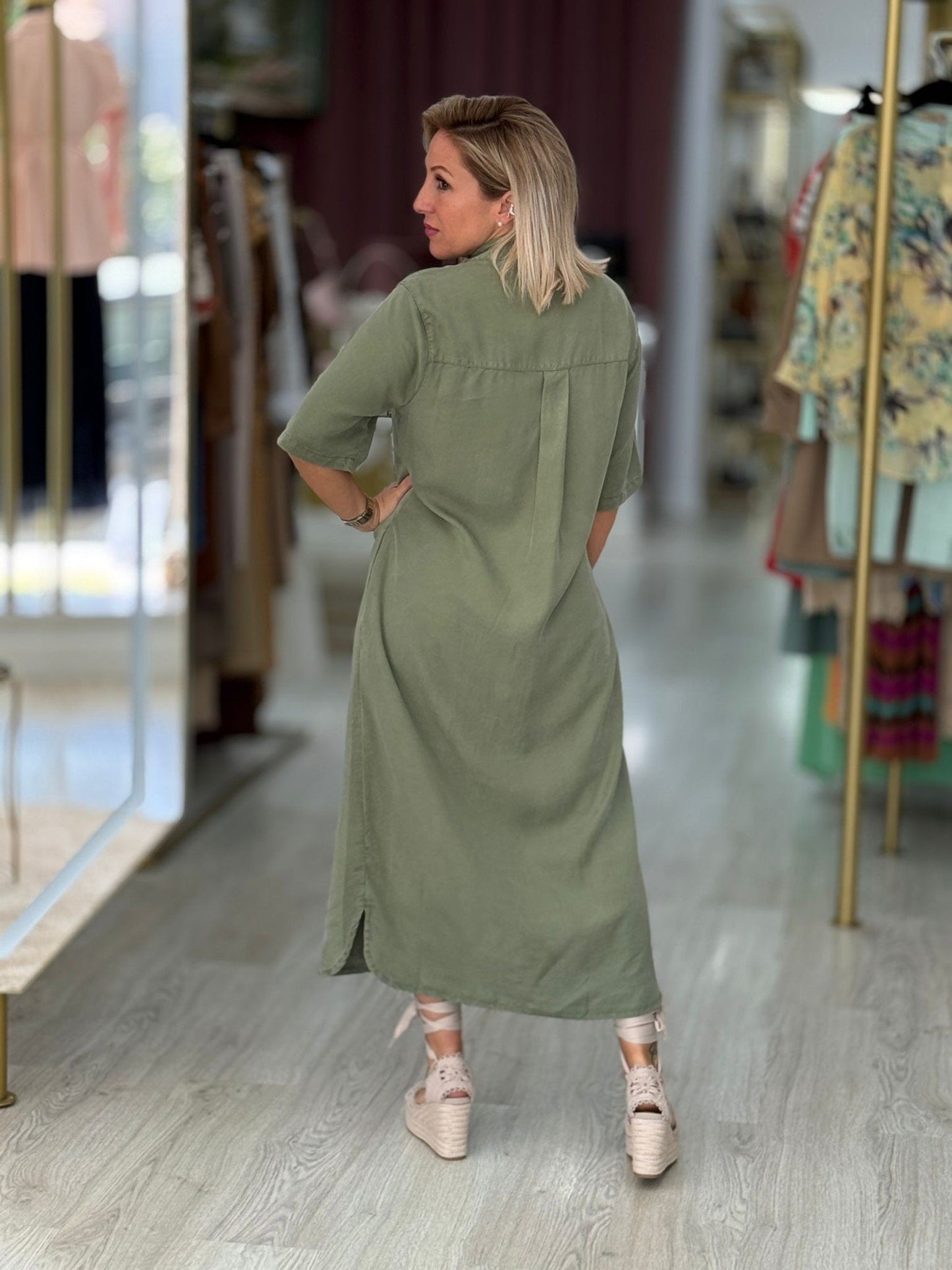 Vestido camiseiro