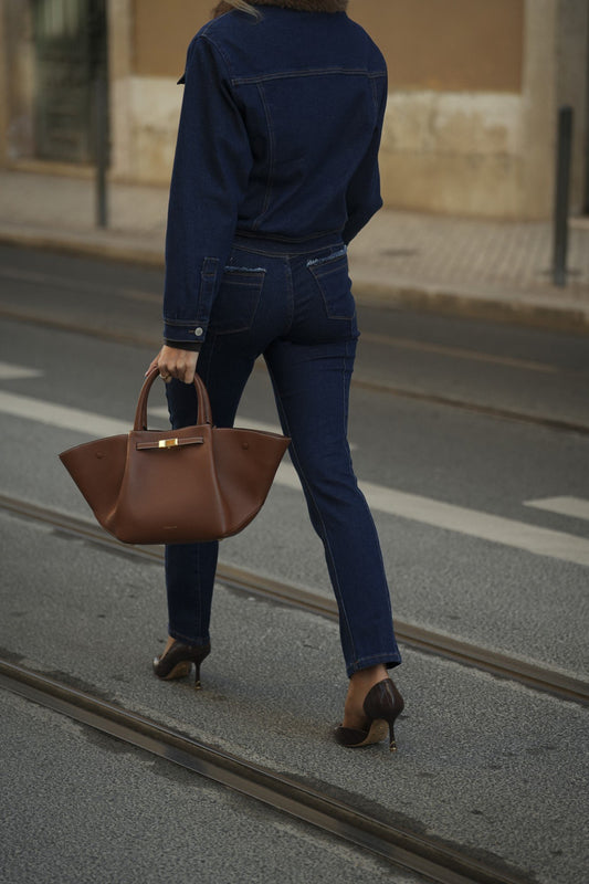 Calças Slim Medium Waist