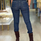 Calças Slim Medium Waist