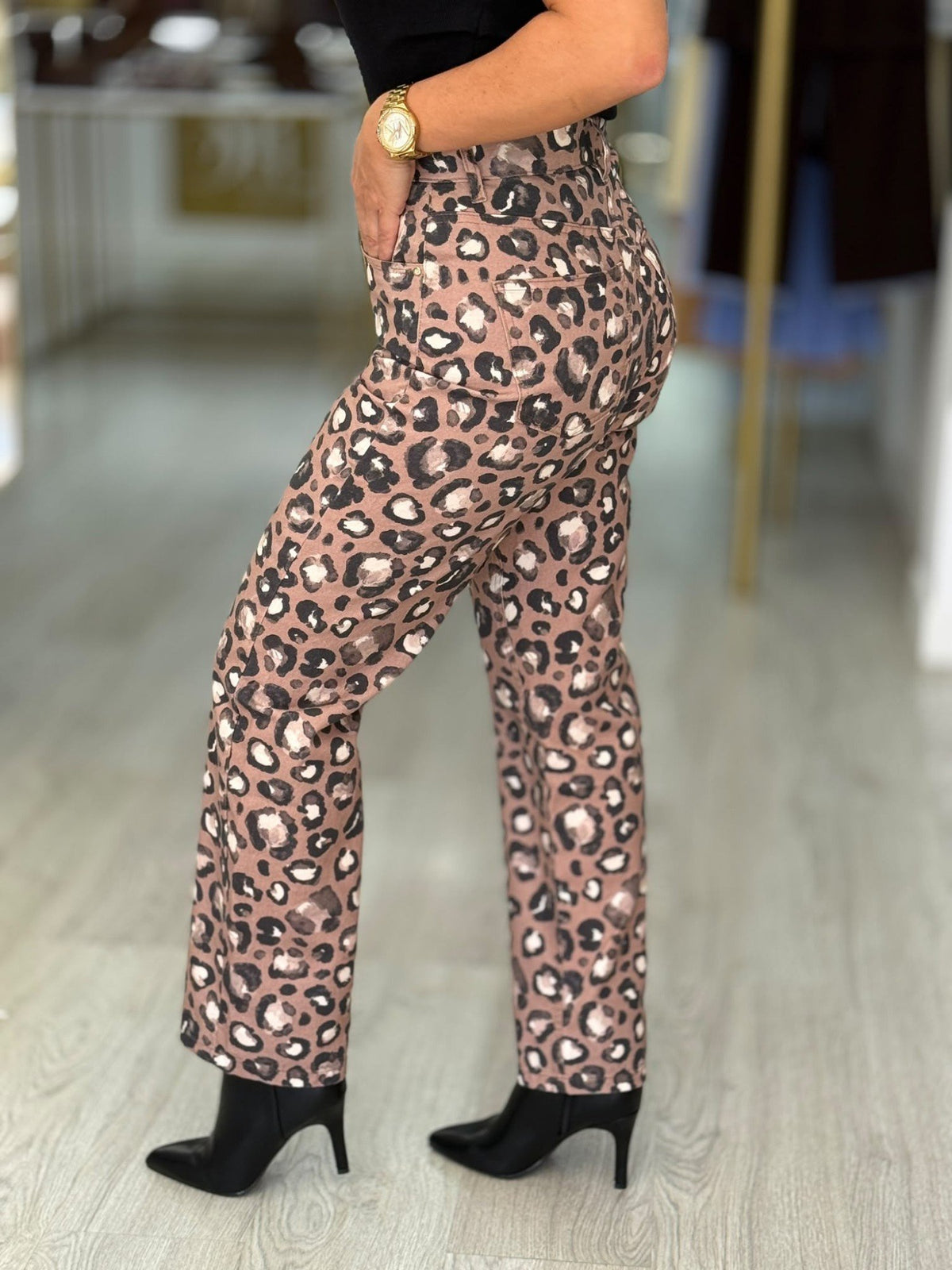 Calças animal print