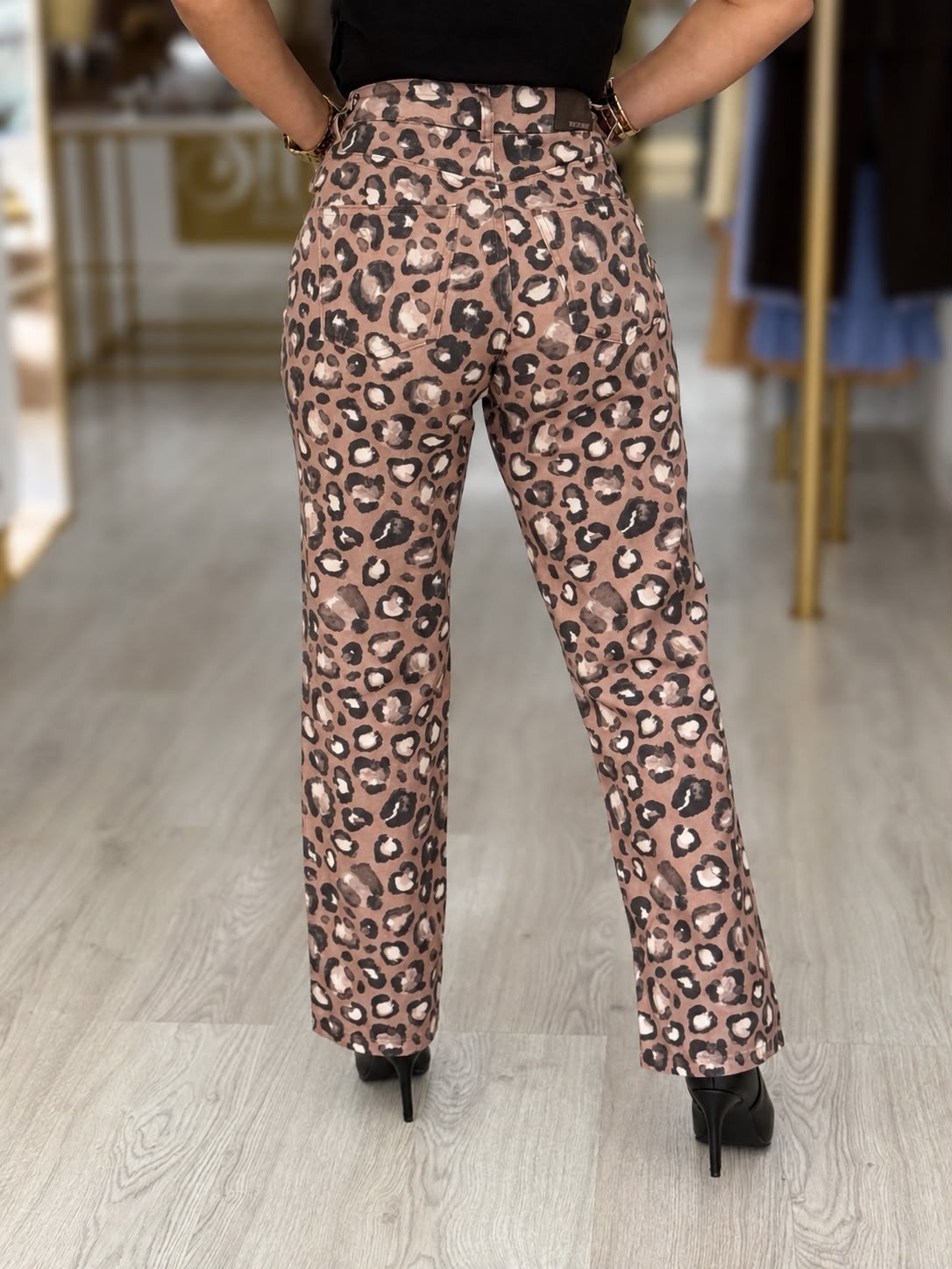 Calças animal print