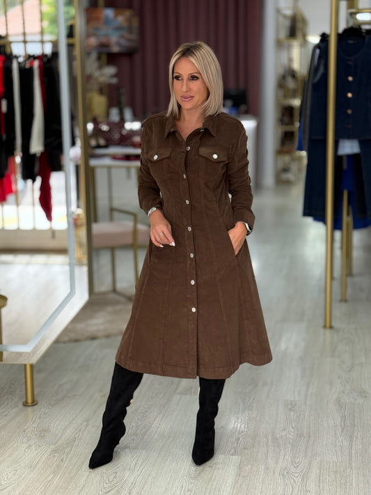 Vestido bombazine
