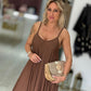 Vestido alças finas ajustáveis (+ cores)