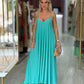 Vestido alças finas ajustáveis (+ cores)
