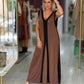 Vestido com contrastes (+ cores)