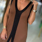 Vestido com contrastes (+ cores)