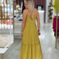 Vestido alças finas