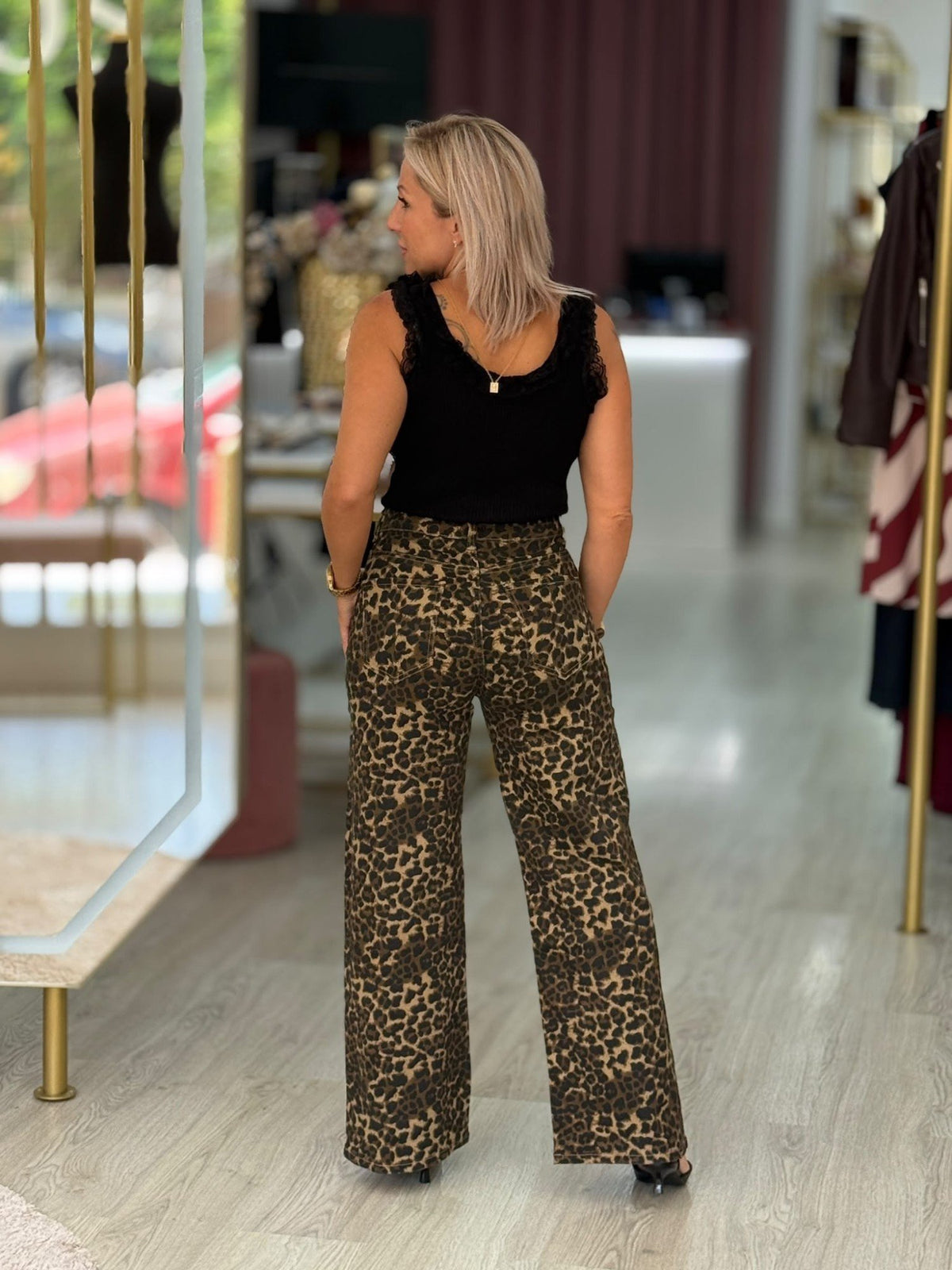 Calças animal print