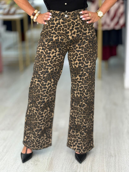 Calças animal print