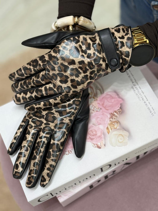 Luvas animal print