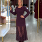 Vestido de malha