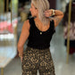 Top curto com renda (+ cores)