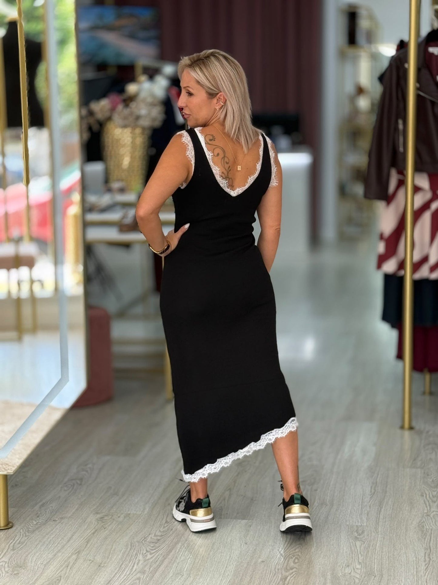 Vestido de malha
