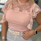 T-shirt com renda (+cores)