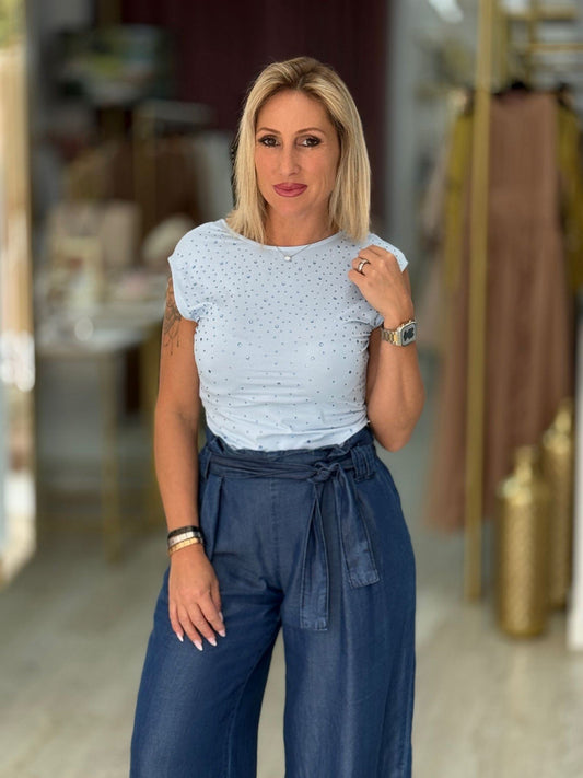 Top com strass (+ cores)