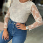 Camisola com transparência (+ cores)