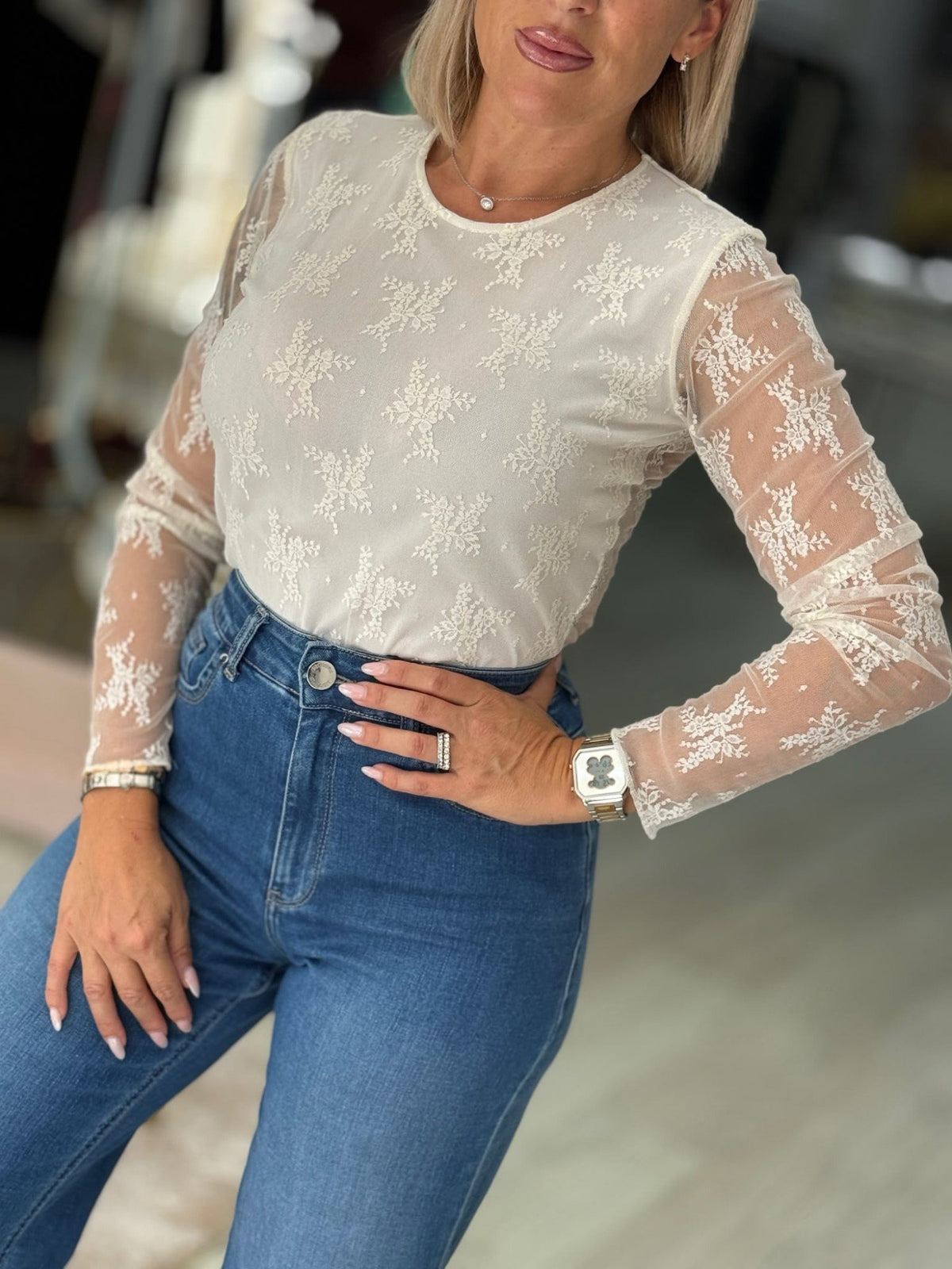 Camisola com transparência (+ cores)