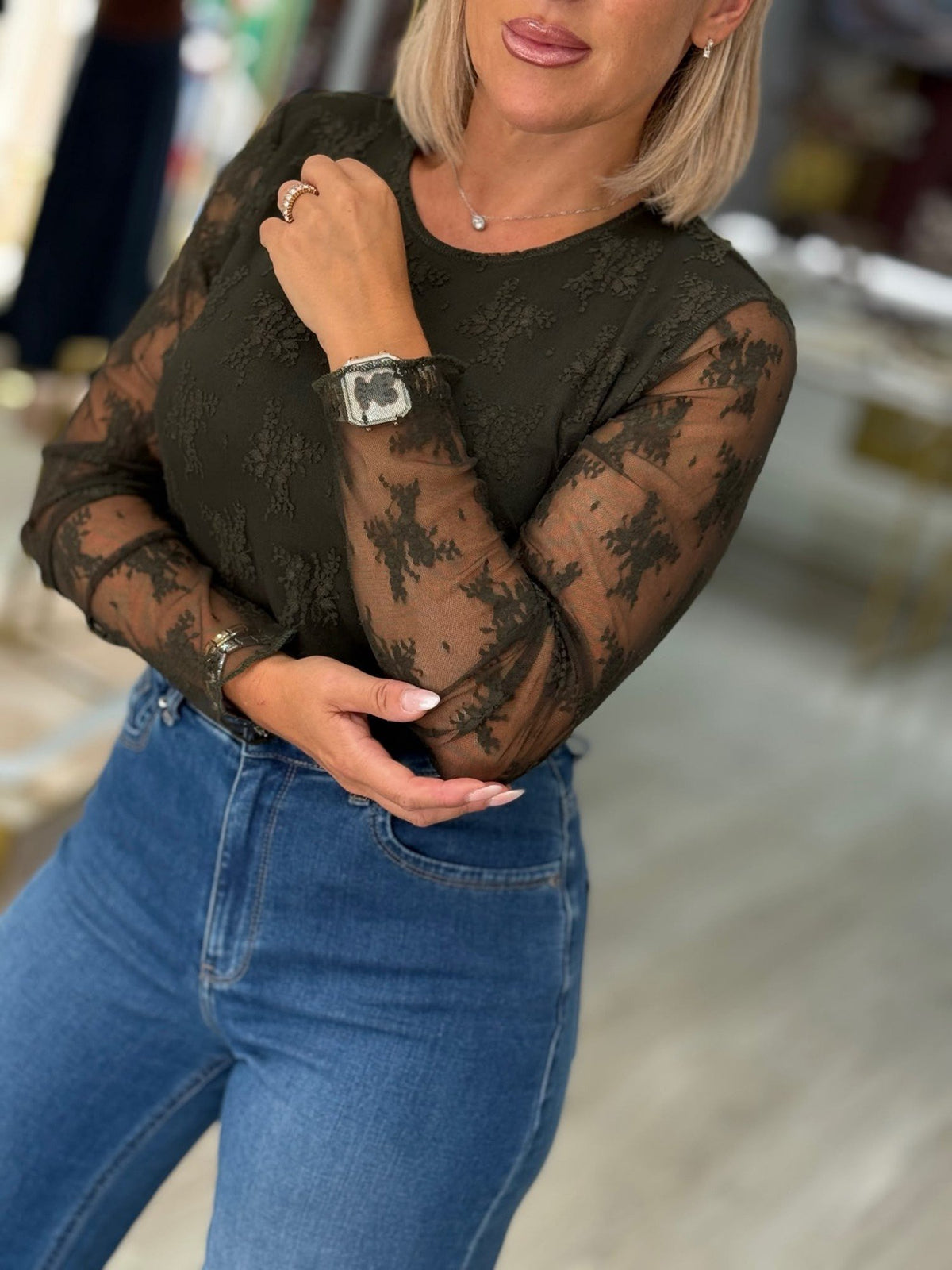 Camisola com transparência (+ cores)