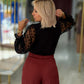 Camisola com tule