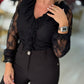 Camisola renda com folhos (+ cores)