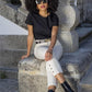 Cinto fivela dourada (+ cores)