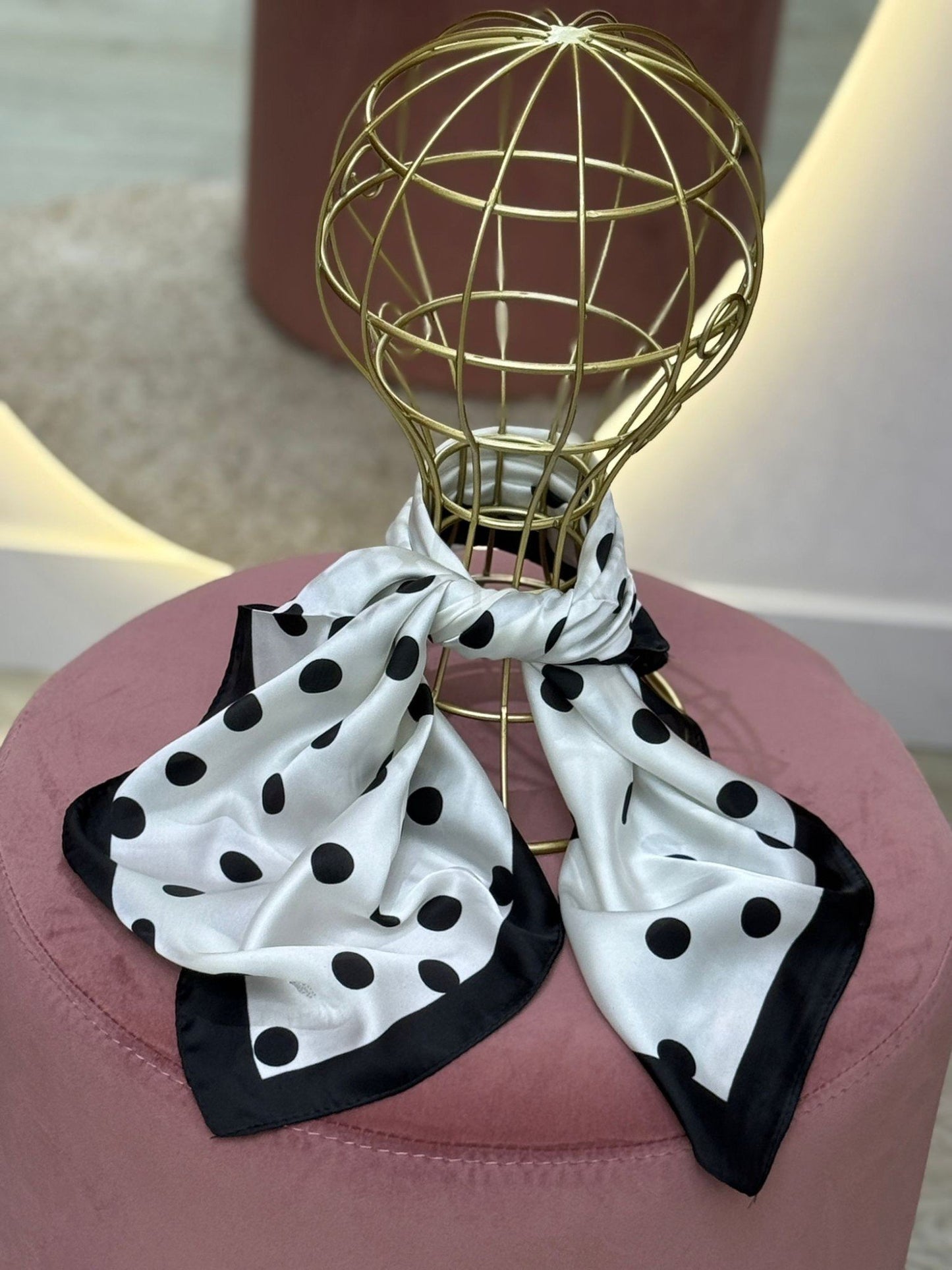 Lenço bolinhas (+ cores)