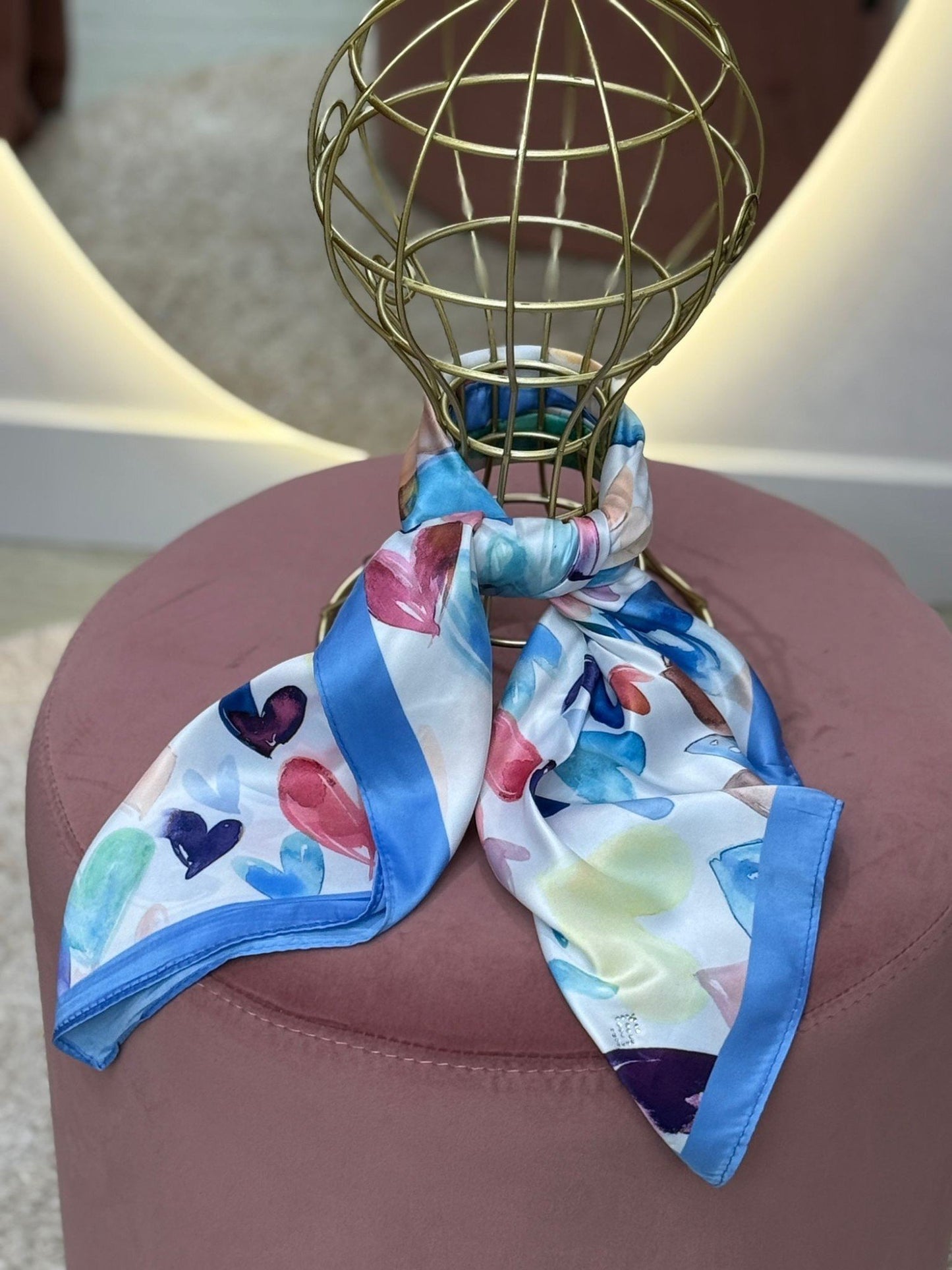 Lenço corações (+ cores)