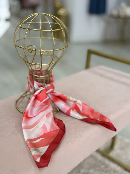 Lenço estampado (+ cores)