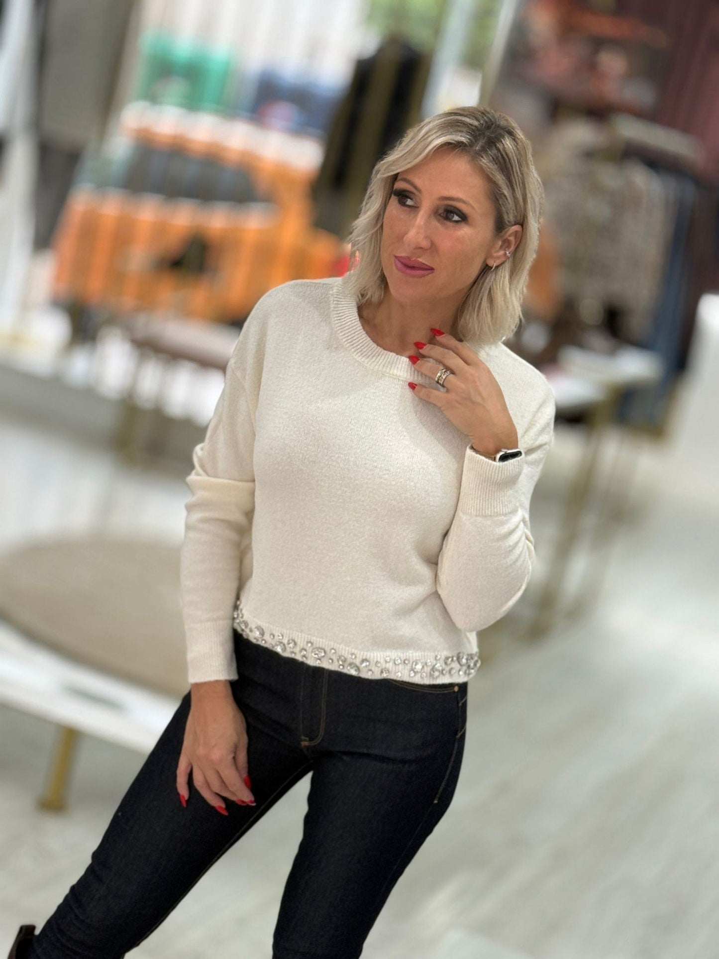 Camisola cós brilho (+ cores)