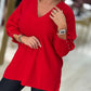 Camisola de Malha Decote em V