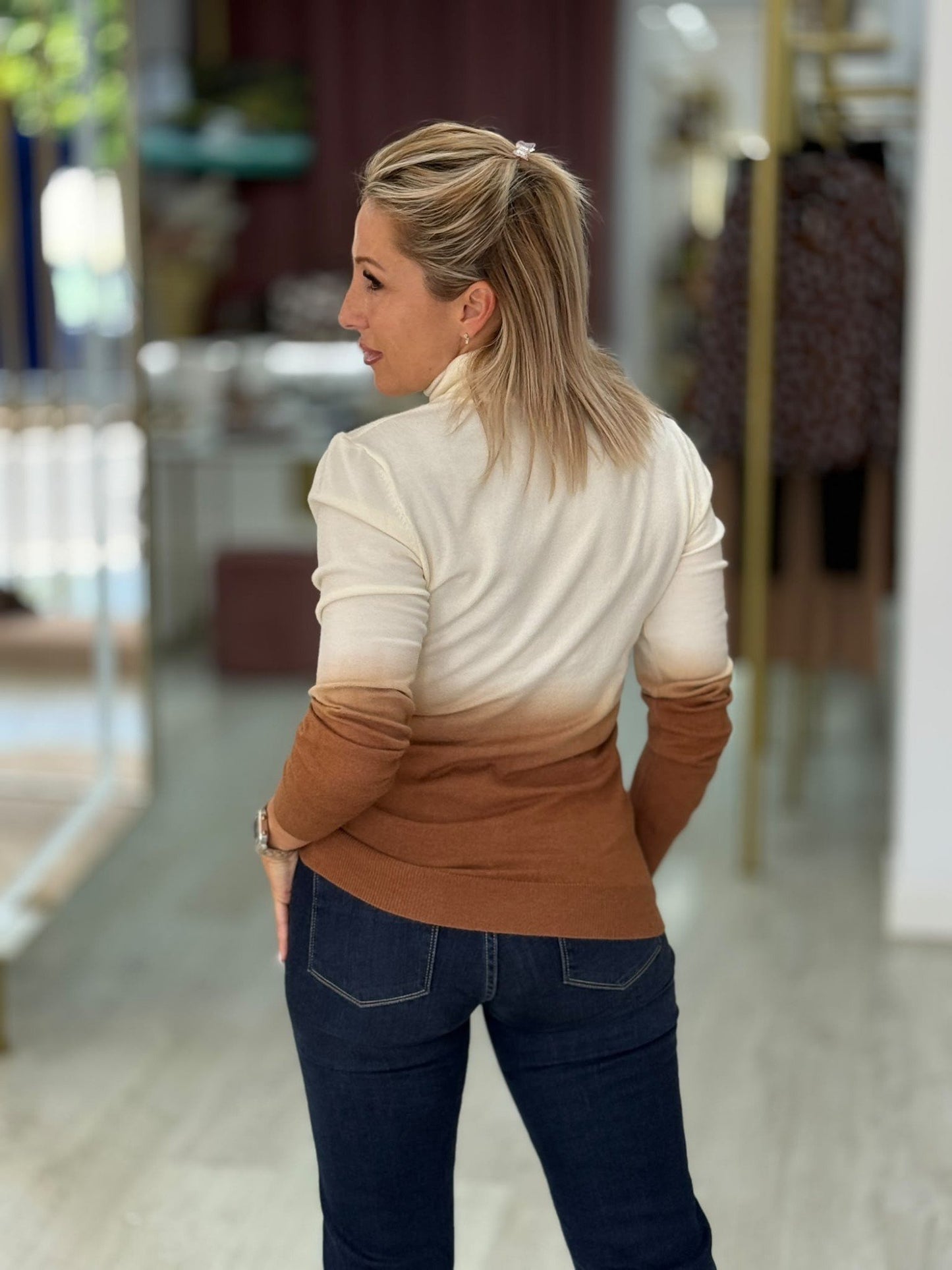 Camisola de Malha Degradê