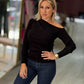 Camisola de Malha Assimétrica (+ cores)