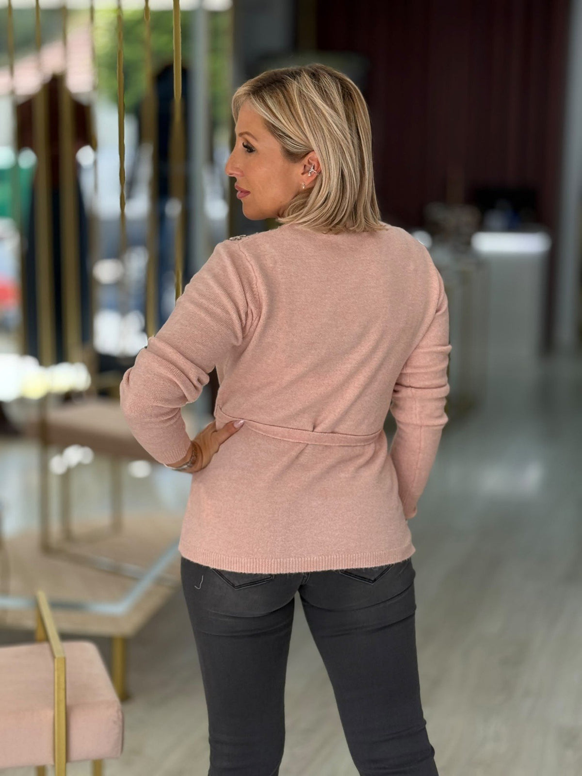 Camisola de Malha com Pedraria (+ cores)