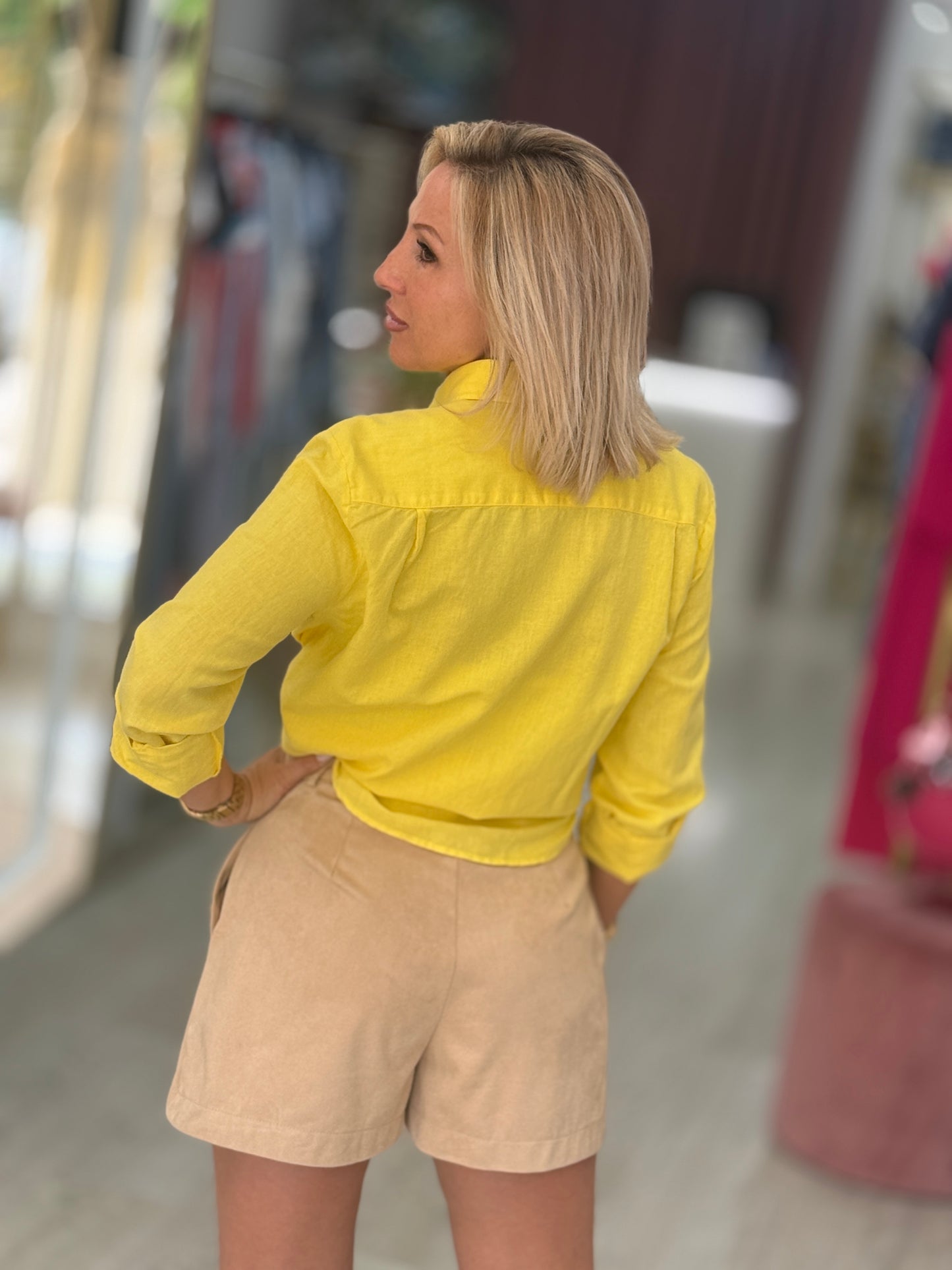 Camisa de linho