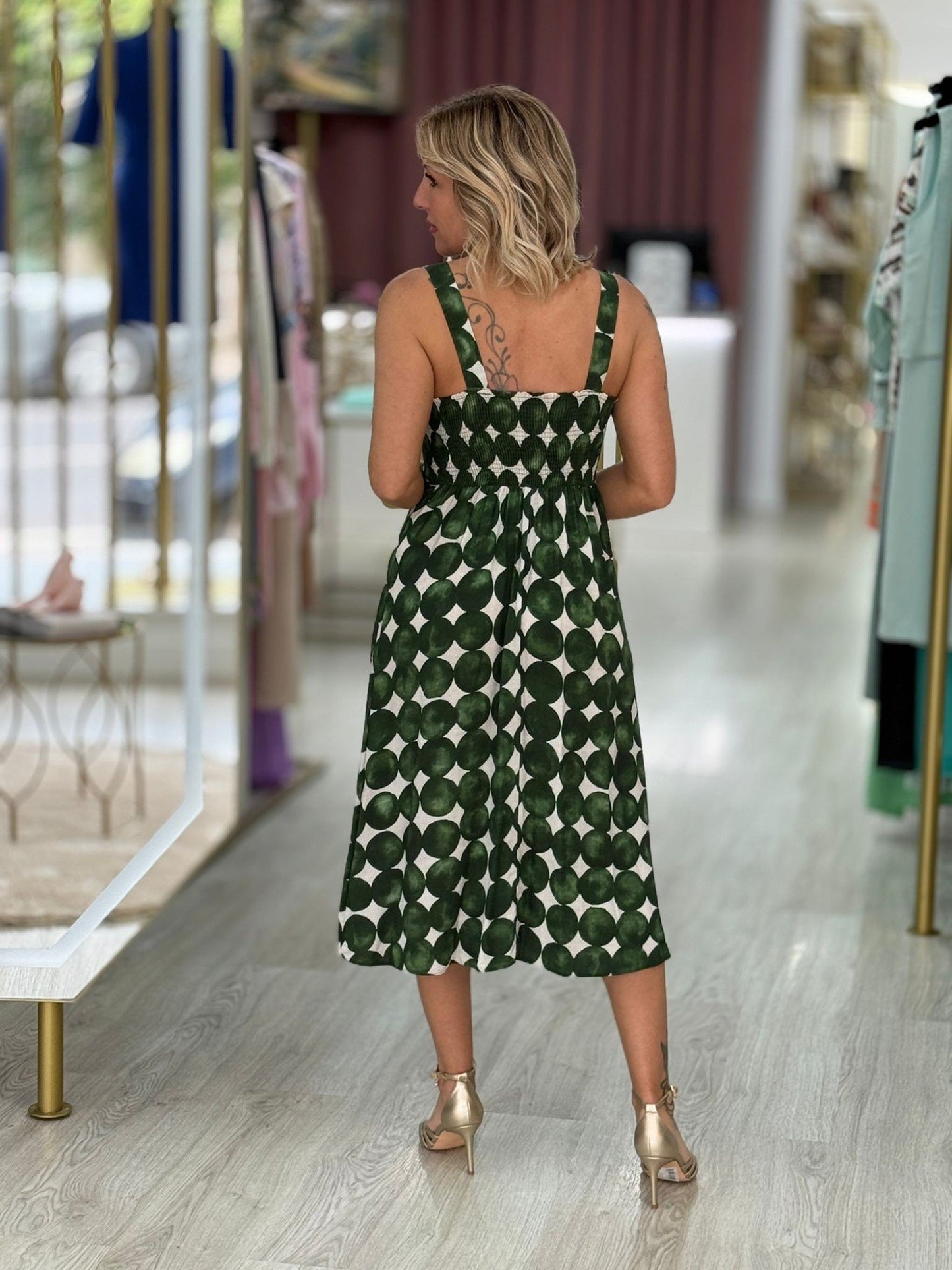 Vestido rayon bali