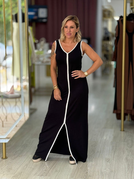 Vestido de malha