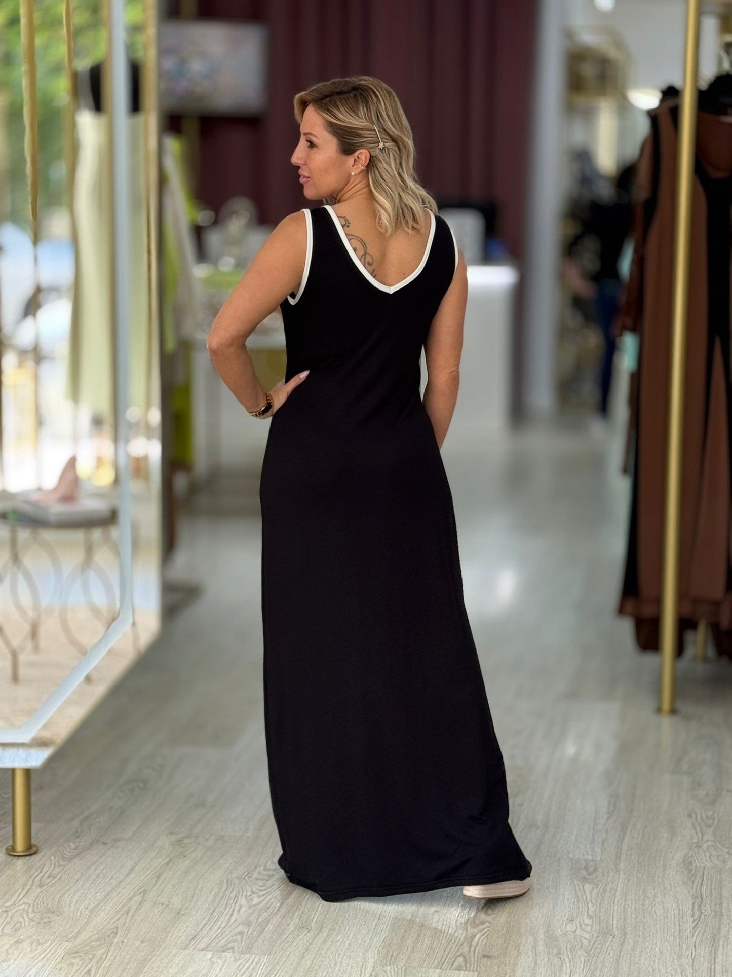Vestido de malha