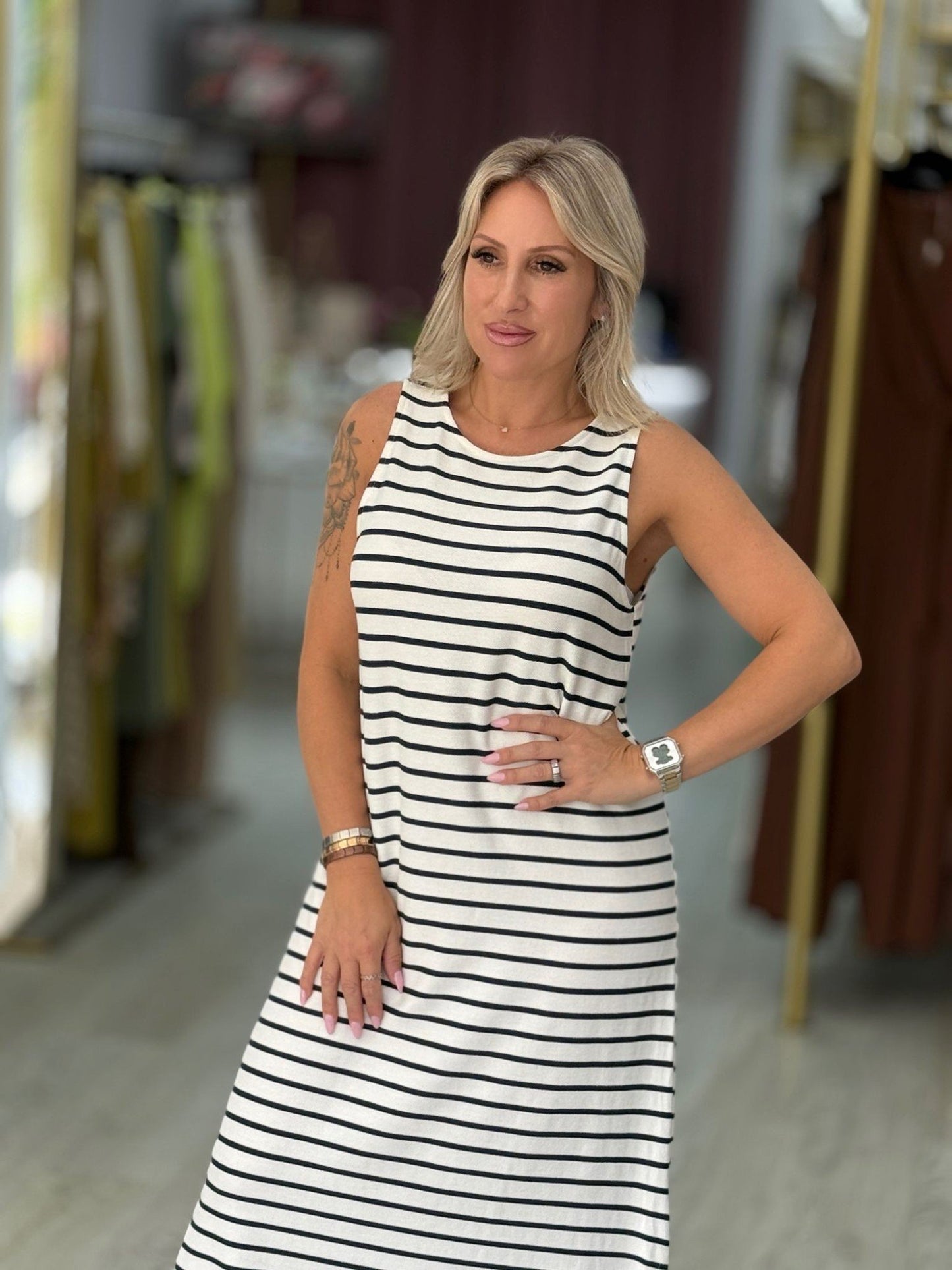 Vestido de malha