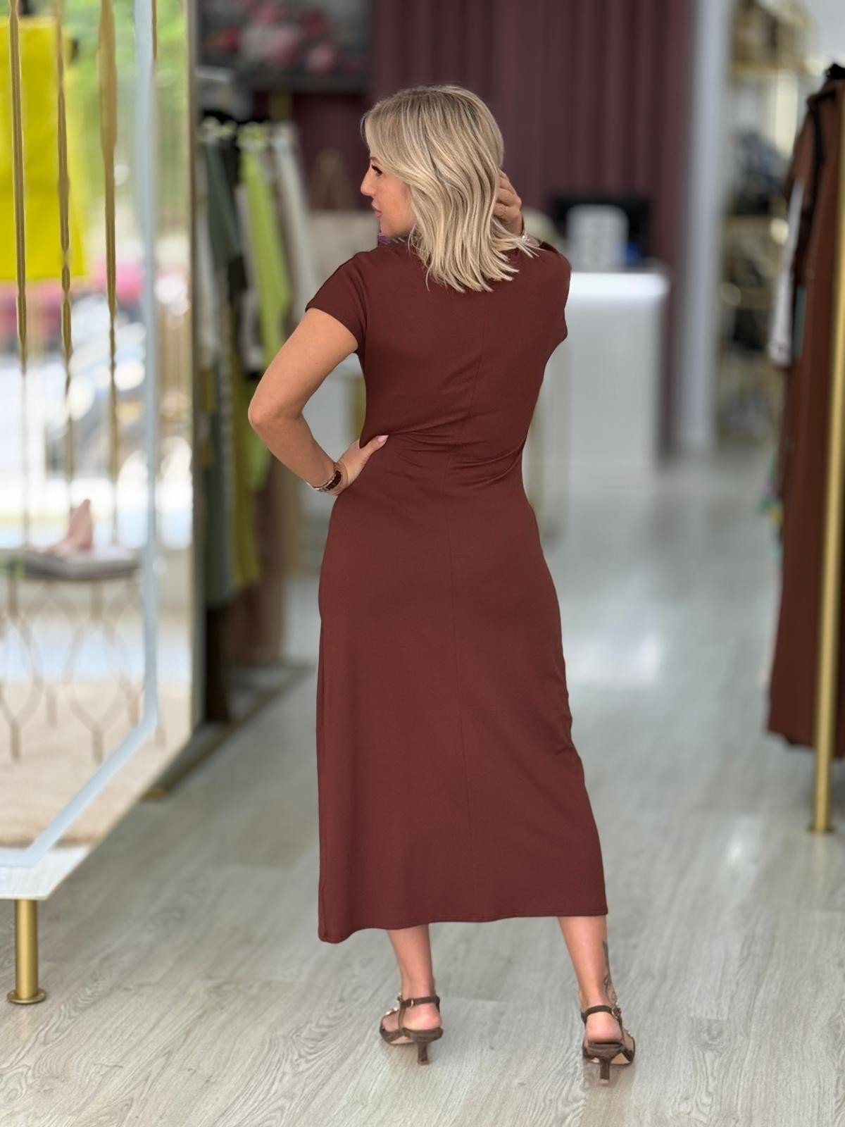 Vestido de malha