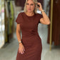 Vestido de malha