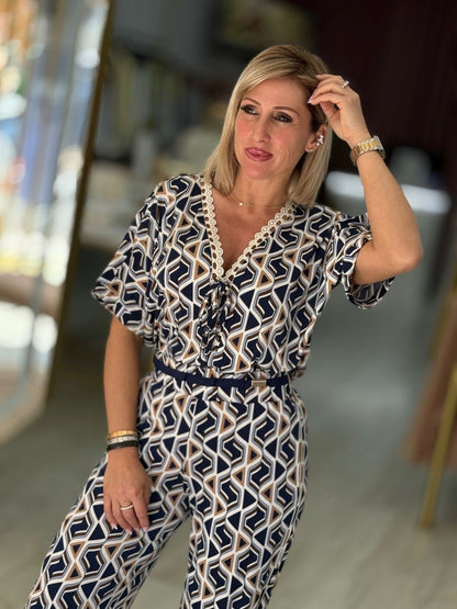 Túnica estampada