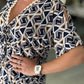 Túnica estampada