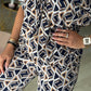 Túnica estampada