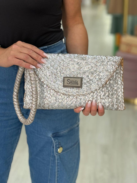 Bolsa Clutch Jute