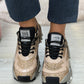 TÉNIS FLEUR GOLD LEATHER