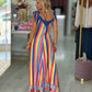 Vestido Riscas