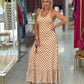 Vestido bolinhas abertura costas (+ cores)