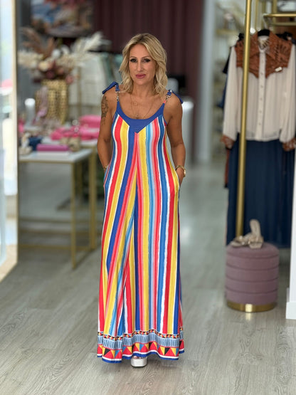 Vestido Riscas