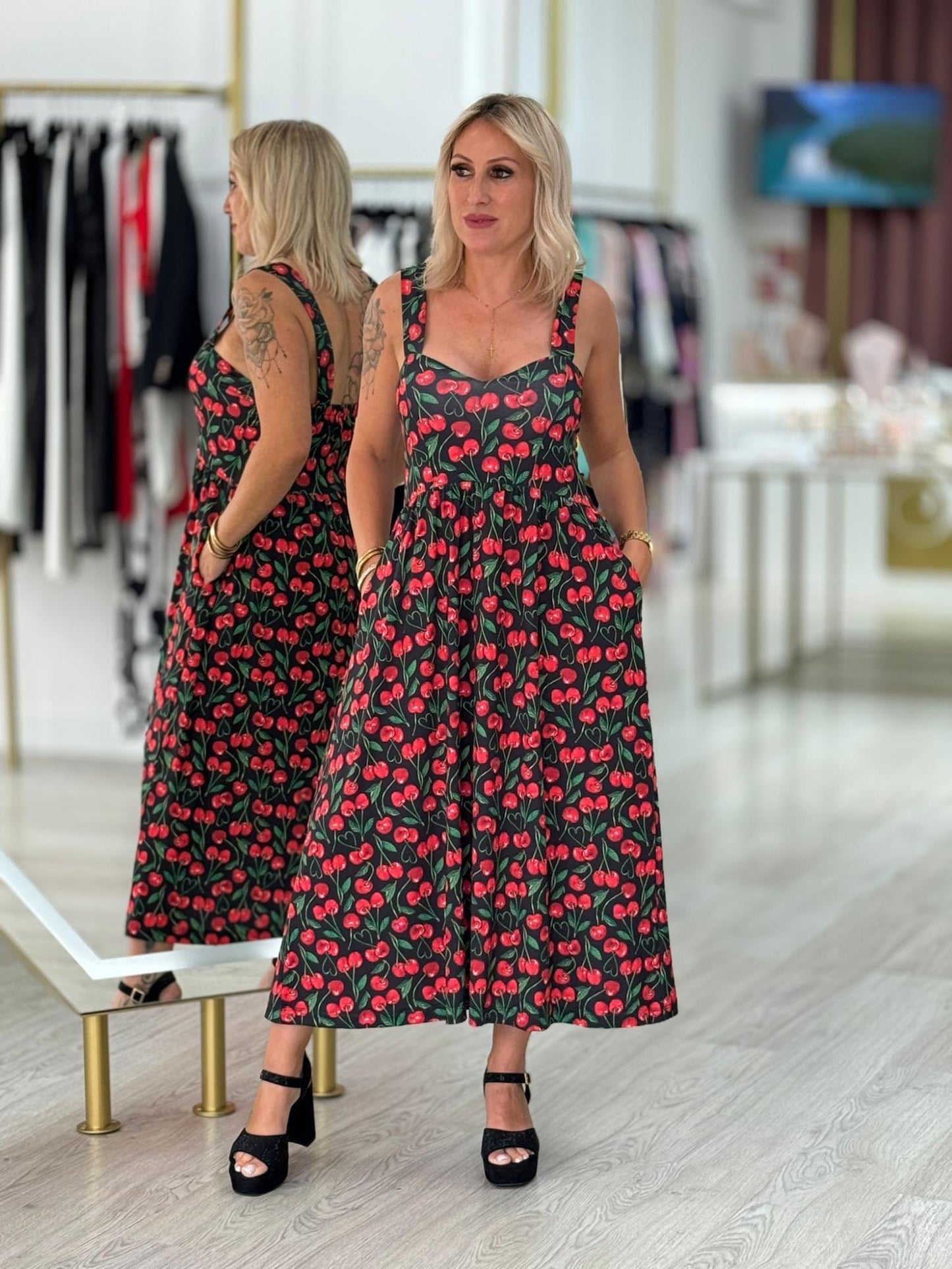 Vestido malha fria - EXCLUSIVO S&R Boutique