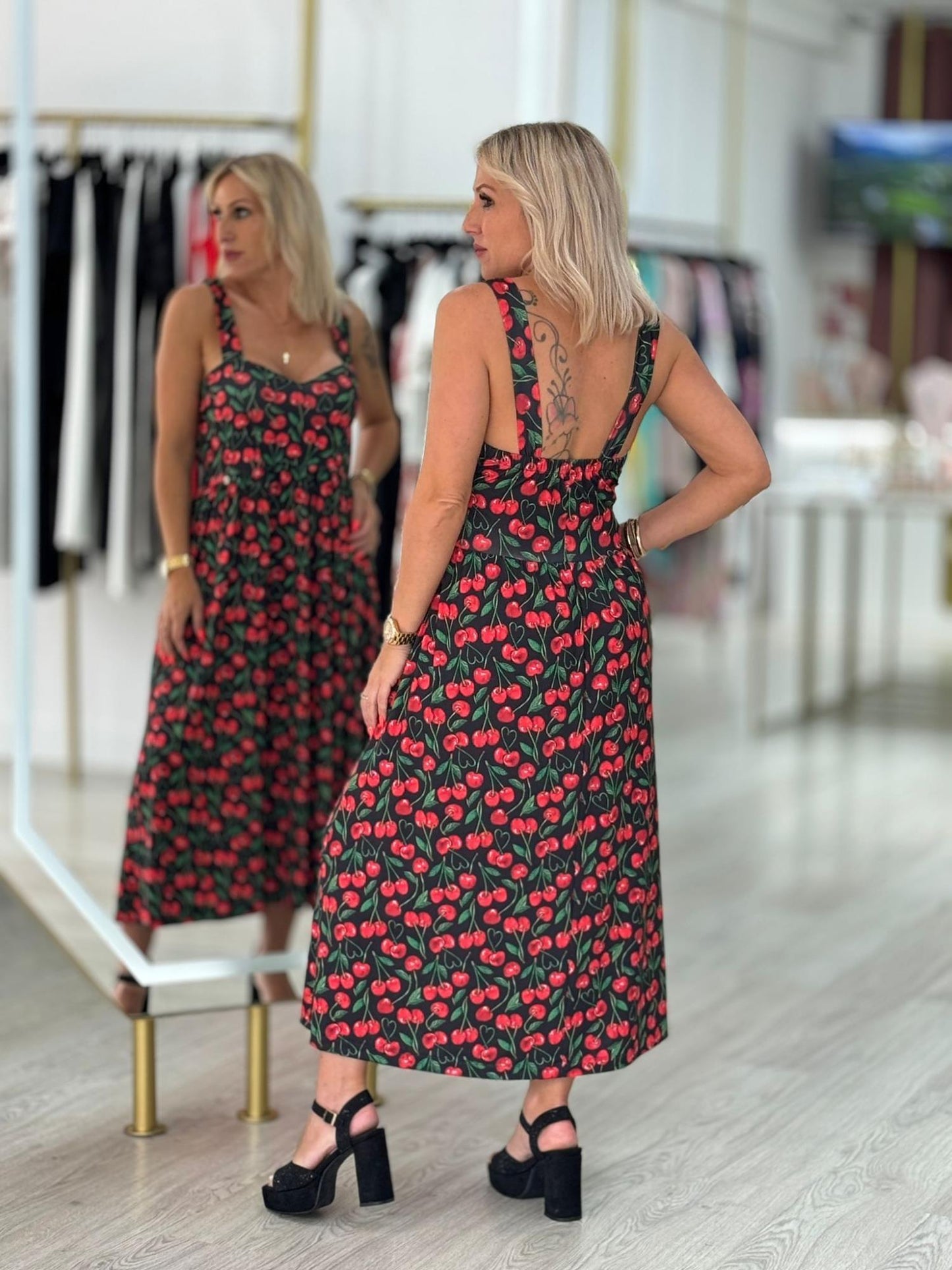 Vestido malha fria - EXCLUSIVO S&R Boutique